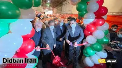 افتتاح خط تولید ترمز تارا توسط وزیر صمت