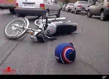 لجبازی برای گاز دادن به موتورسیکلت به قیمت جان موتورسوار تمام شد
