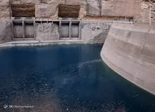 آخرین وضعیت سد کرخه/  ۷۰ درصد از سد خالی است