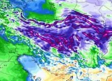 هوای فوق سرد اسکاندیناوی در راه ایران 