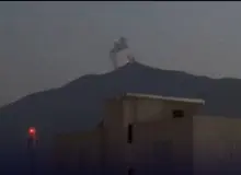 رادار عظیمیه کرج صبح امروز هدف قرار گرفت+فیلم