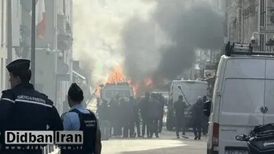 انفجار در نزدیکی دفتر نخست وزیری فرانسه