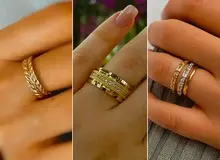 انگشتر نمادار کم‌ وزن؛ سبک و خاص برای جذاب‌ترین استایل!