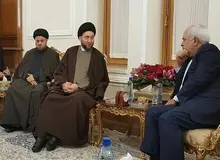 عمار حکیم با ظریف دیدار کرد