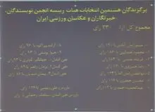 هیات رئیسه جدید انجمن ورزشی‌نویسان ایران انتخاب شدند