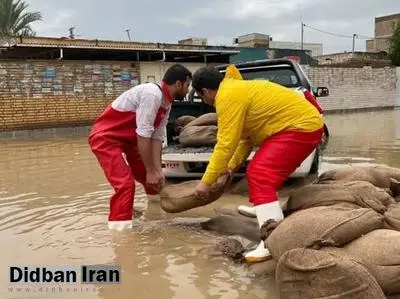 ۱۱ شهر خوزستان درگیر آبگرفتگی‌ اند/ تخلیه آب از منازل در اهواز