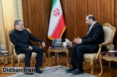 دیدار عراقچی با نائب‌رئیس جریان حکمت ملی عراق
