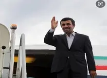  محمود احمدی نژاد و همسرش در سفر دبی/ عکس