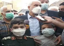 مهرعلیزاد با نوه سَردارش در انتخابات ثبت‌نام کرد/ عکس و فیلم