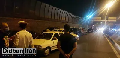 هجوم مسافران به جاده چالوس/ آزادراه تهران - شمال بسته شد
