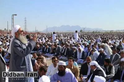 نماز عید فطر در زاهدان برگزار شد