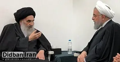 کنایه روحانی به مدیر مسئول کیهان: آیت‌الله سیستانی همواره نزد مردم و دولت ایران مورد احترام بوده است