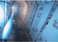 تونل و انبار مهمات حماس+فیلم 