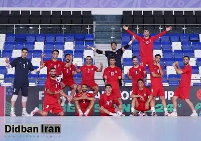  ایران در رتبه پنجم رده‌بندی فوتسال مردان