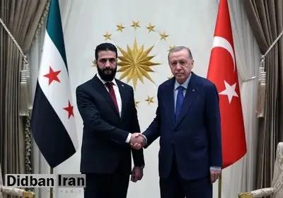 اردوغان: جولانی را تنها نخواهم گذاشت