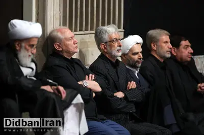 حضور مسئولان در مراسم عزاداری امام حسین(ع) در حسینیه امام خمینی+تصاویر