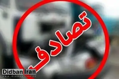 واژگونی کامیون در محور دماوند-رودهن