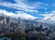 بارش‌ها در تهران ۴۴ درصد کاهش داشته است