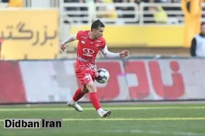 درگیری دو بازیکن پرسپولیس در اصفهان!
