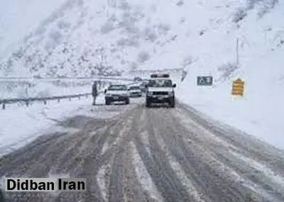 سطح جاده‌های مواصلاتی مازندران لغزنده است