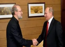 لاریجانی با پوتین دیدار کرد