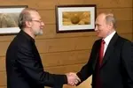 لاریجانی با پوتین دیدار کرد