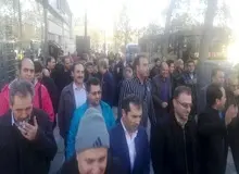 تجمع کارگران پگاه مقابل ساختمان قوه قضائیه+ جزییات