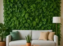 دیوار سبز طبیعی بهتر است یا مصنوعی؟ انتخاب مناسب برای خانه