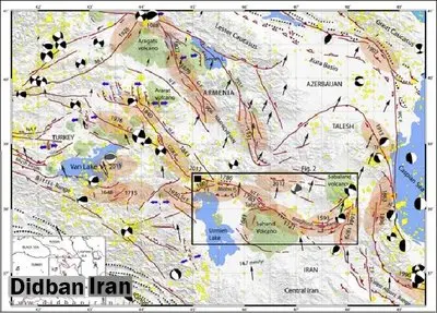 گسل اصلی زلزله خوی شناسایی شد