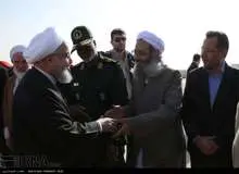 پیام دوستی روحانی در نخستین سفر استانی