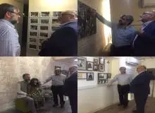 بازدید حسن خلیل آبادی عضو شورای شهر تهران و رئیس کمیته میراث فرهنگی و گردشگری شورای شهر تهران از  موزه شهید بهشتی 