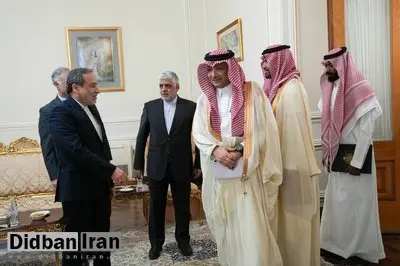 دیدار معاون وزیر خارجه عربستان با عراقچی