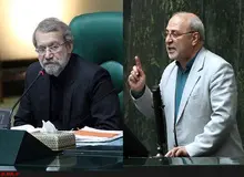 بحث حاجی‌دلیگانی و لاریجانی در صحن درباره نظر رهبری نسبت به CFT