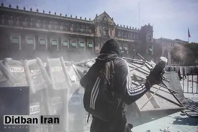 تظاهرات مردم مکزیک علیه سیاست‌های امنیتی دولت