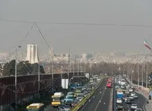 وزش باد و گرد و خاک در انتظار تهران