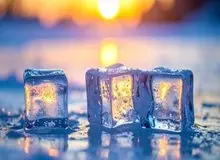 کشف یک نوع جدید «یخ» که آب نمی‌شود!