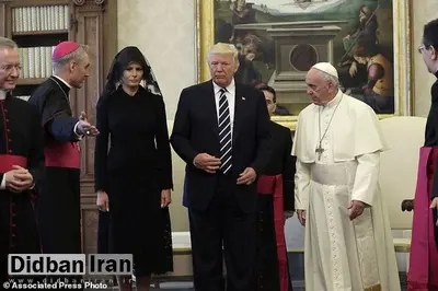 راز حجاب ملانیا در واتیکان و بیحجابی در عربستان +تصاویر