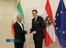 بررسی راهکارهای توسعه روابط در دیدار رئیس اتاق ایران با وزیر اقتصاد اتریش