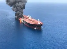 انفجار در یک نفتکش یونانی در بندر سعودی