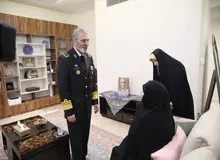 اعطای درجه سپهبدی شهید محمد باقری به خانواده ایشان + فیلم