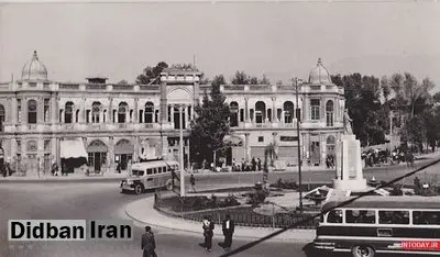 عکس قدیمی‌ترین مرکز خرید تهران؛ ۹۰ سال پیش