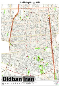 اصلاح نقاط بی دفاع شهری در منطقه ۱۰ شهرداری تهران +جدول