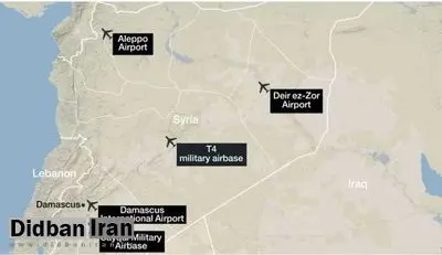 تصاویر ادعایی رسانه های اسرائیلی از پایگاه های ایران در سوریه