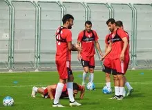 برگزاری تمرین تیم ملی در دبی