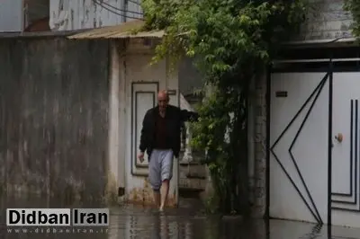بندرانزلی به شرایط عادی بازگشت / مشکل آبگرفتگی خانه ها پس از بارندگی شدید حل شد
