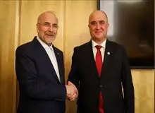 دیدار روسای مجالس ایران و تاجیکستان در ژنو