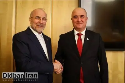 دیدار روسای مجالس ایران و تاجیکستان در ژنو