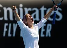 رقابت دختر تاریخ ساز ایران در مسابقات سطح یک تنیس 