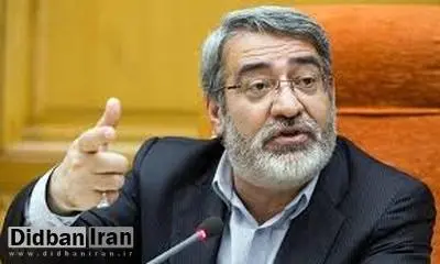 وزیر کشور: 24 ساعت چشمانم را ببندم بیش از یک میلیون پناهنده از مرزهای غربی به اروپا می‌روند/ چشمانم را روی هم بگذارم 5000 تن ماده مخدر از مرزهای ایران به سمت غرب می‌رود
