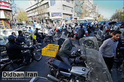 ورود موتور به این مناطق تهران ممنوع شد